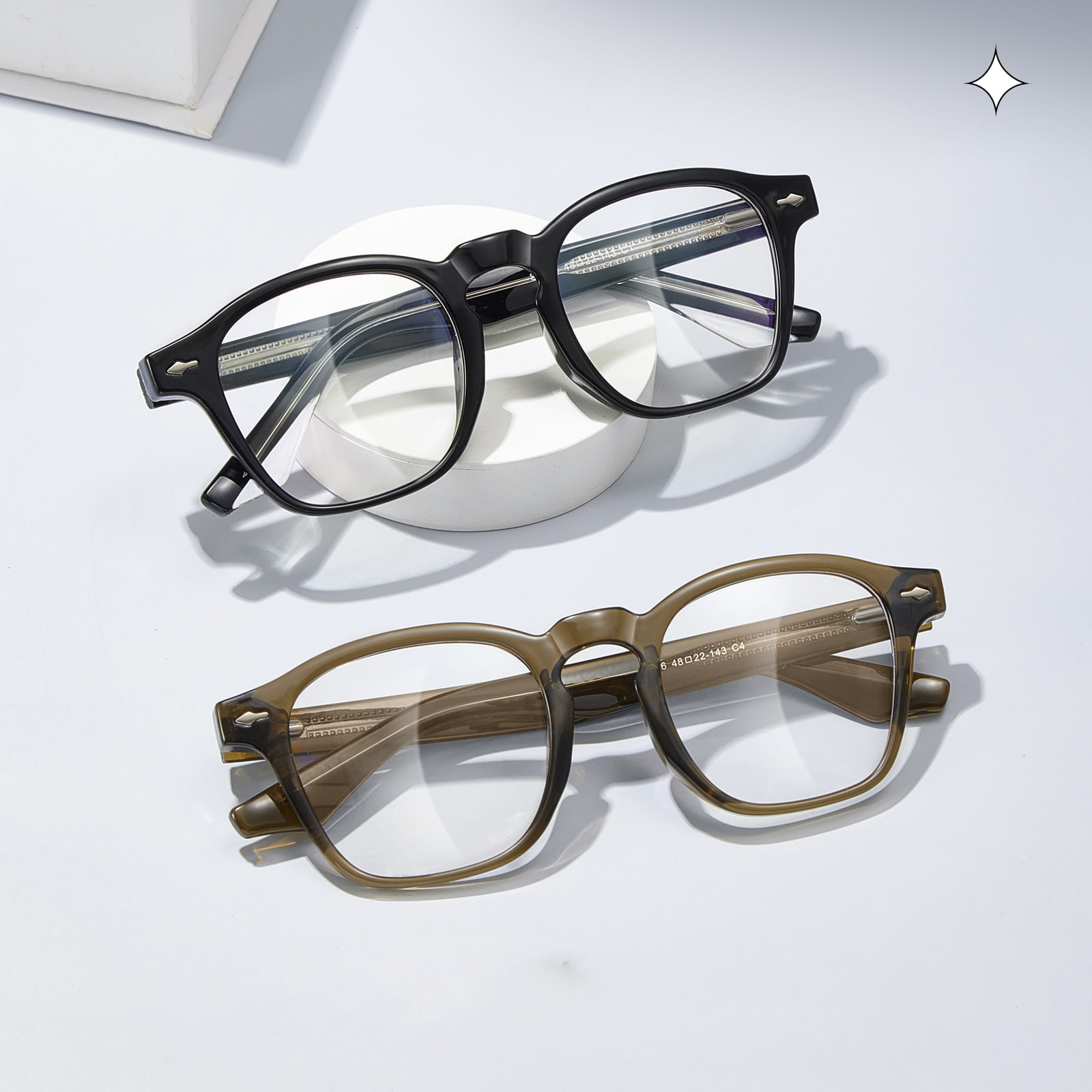 S9016 Панк 3D TR90 Очки